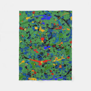 Couverture Polaire Abstrait #908
