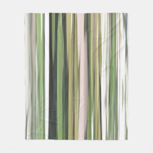 Couverture Polaire Abstrait n° 2 : Flou vert olive