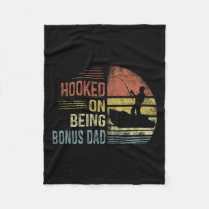 Couverture Polaire Accompagné d'être Bonus Papa Pêche Cadeaux Papa Pè