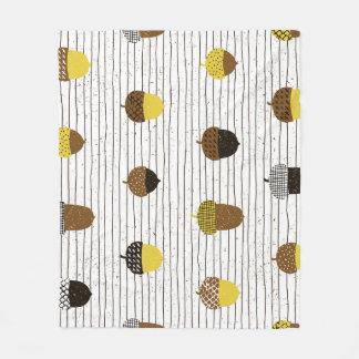 Couverture Polaire Acornes d'automne : Vibes Vintages