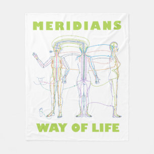 Couverture polaire Acupuncture Way of Life