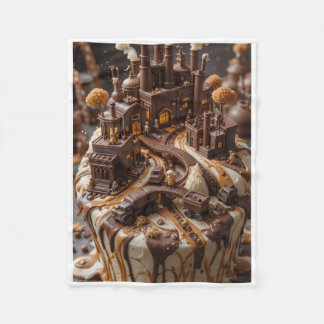 Couverture Polaire ADOM Chocolate Factory Fantasy Blanket
