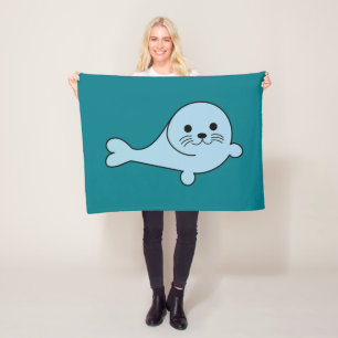 Couverture Polaire Adorable Baby Seal