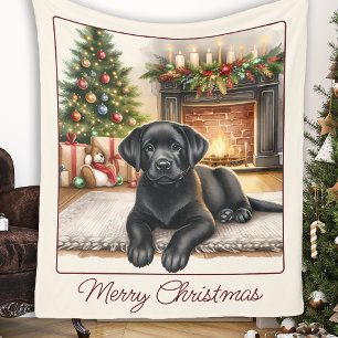 Couverture Polaire Adorable Labrador Retriever Chien Chien Chien Chie