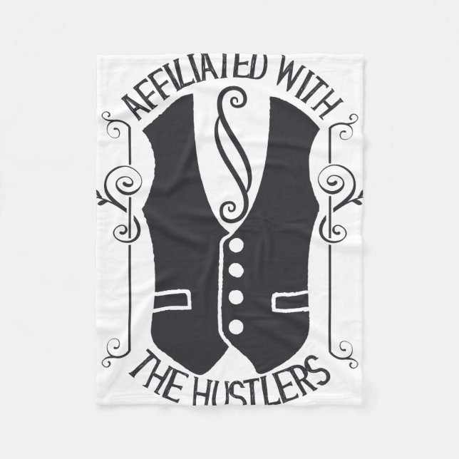 Couverture Polaire Affilié Aux Hustlers (Devant)