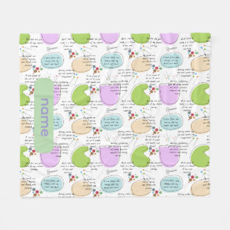 Couverture Polaire Affirmations de couture pour artisans / Citations