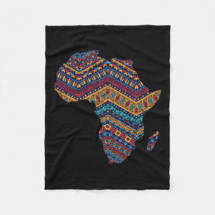 Couverture Polaire Afrique Drapeau Kente Cloth Black Pride Afrique Am