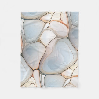 Couverture Polaire Agates & River Rocks Fleece Blanket