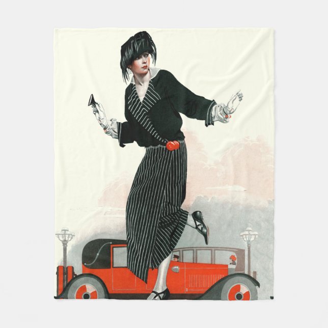 Couverture Polaire Aileron et roadster (Devant)