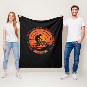 Couverture Polaire Ajouter un nom Changer tout le texte Mountain Bike