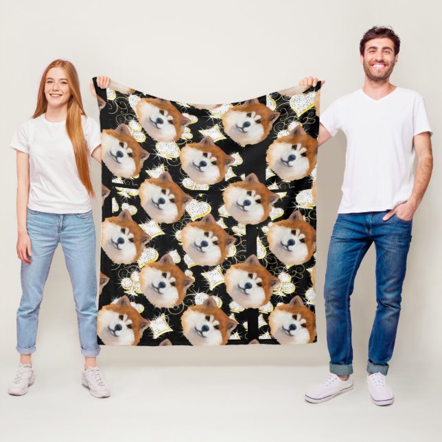 COUVERTURE POLAIRE AKITA (En situation)