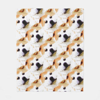 Couverture Polaire Akita Inu