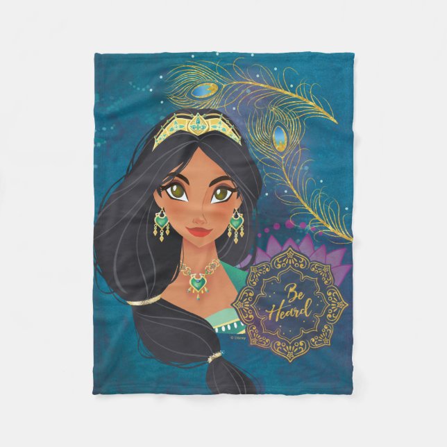 Couverture Polaire Aladin| Jasmine "Be Heard" (Devant)