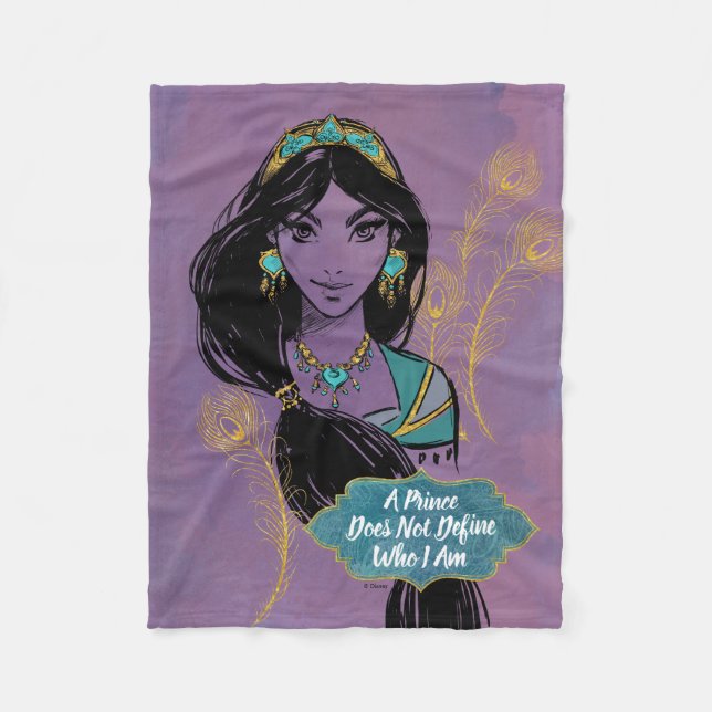 Couverture Polaire Aladin| Jasmine "Qui je suis" (Devant)
