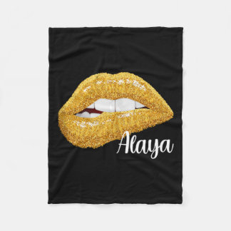 Couverture Polaire Alaya - Cadeau de prénom sans manches