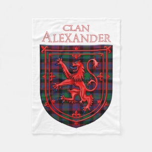 Couverture Polaire Alexander Hunting Tartan Scottish Plaid