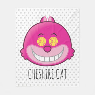 Couverture Polaire Alice au pays des merveilles  Cheshire Cat Emoji