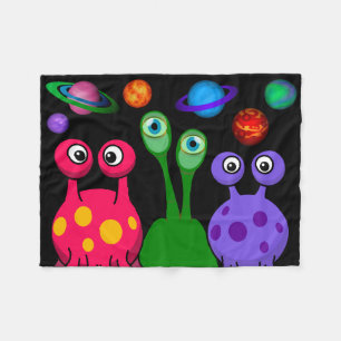 Couverture Polaire Aliens Dans L'Espace