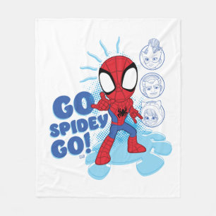 Couverture Polaire Allez Spidey Allez ! Sens de Spidey qui picote
