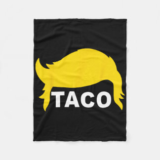 Couverture Polaire Allons Taco Funny Taco Cheveux