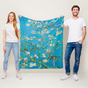 Couverture Polaire Almond Blossom, Vincent van Gogh