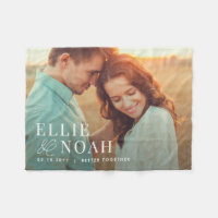 Alors In Love Personnalisé Couple Photo Blanket
