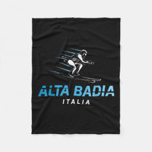 Couverture Polaire Alta Ski - Style Vintage Alta Ski Vacances