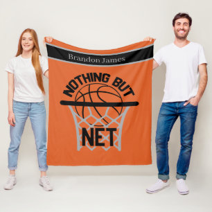 Couverture Polaire Amateurs de basket-ball cool