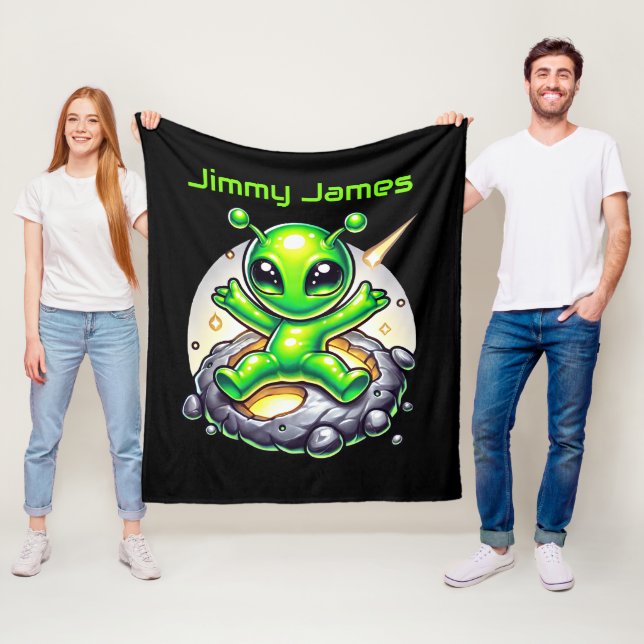 Couverture Polaire Amateurs d'espace cool ajouter nom alien (En situation)
