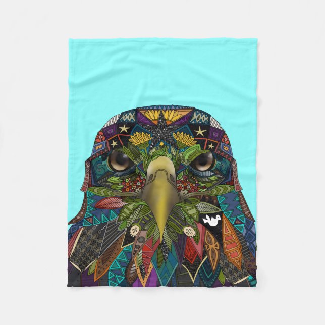 Couverture Polaire American Eagle blue (Devant)