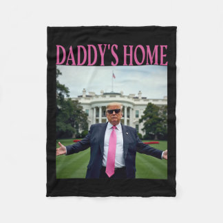 Couverture Polaire American Made Trump Merchandise - Daddy's Home Tru