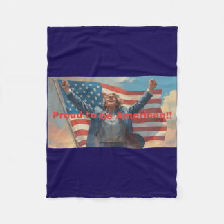 Couverture Polaire American Pride Blanket