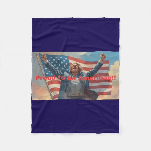 Couverture Polaire American Pride Blanket (Devant)