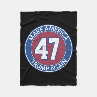 Couverture Polaire Amérique Trump 47