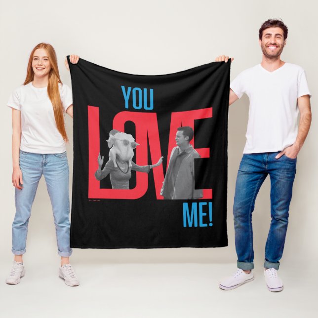 Couverture Polaire AMIS™ | Citation You Love Me (En situation)
