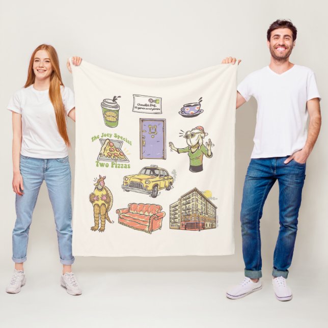Couverture Polaire AMIS™ | Graphique d'icônes de dessin (En situation)