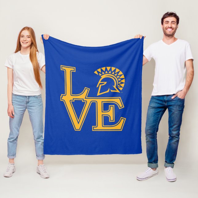 Couverture Polaire Amour d'état de San Jose (En situation)