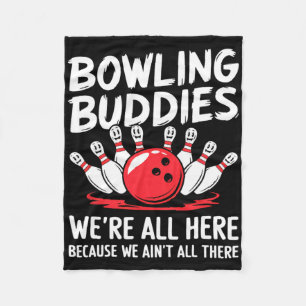 Couverture Polaire Amoureux de bowling On n'est pas tous là Bowling T