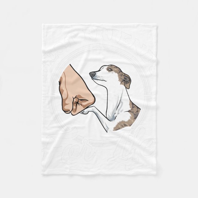 Couverture Polaire amoureux de la marionnette cadeaux sueur de whippe (Devant)