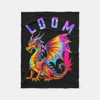 Couverture Polaire Amoureux Drôle Dragon Loom Pour Hommes Femmes Imag