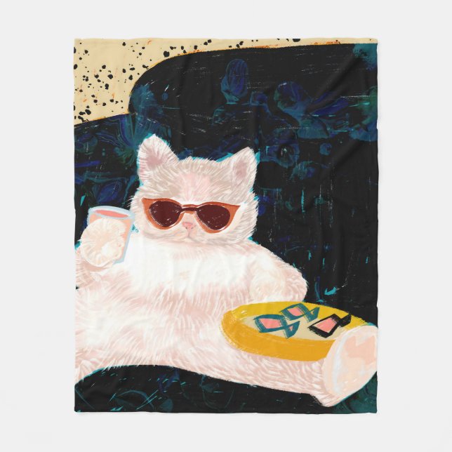 Couverture Polaire Ampleur | Animaux Animaux Animaux Chats (Devant)