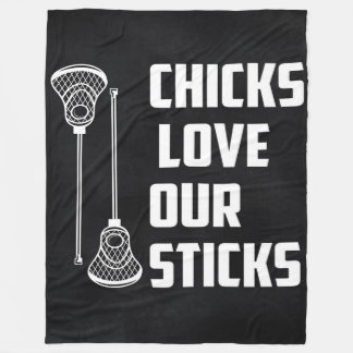 Couverture Polaire Amusant Lacrosse - Lacrosse Lover Cadeau