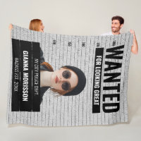 Amusant Mugshot Recherché Personnalisé Nom et Post