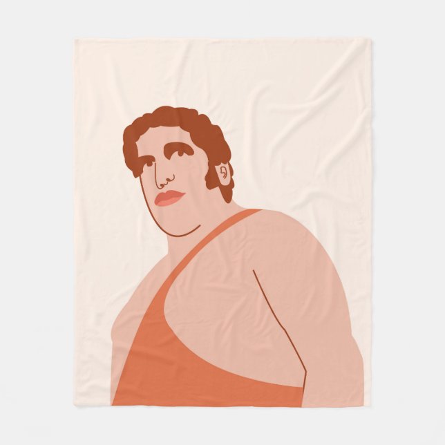 Couverture Polaire Andre the Giant (Devant)