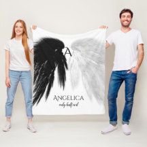ANGEL AILES 'Seulement demi-mal' Monogramme drôle