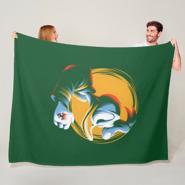 Couverture Polaire  Angry Duck (En situation)