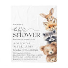 Animaux des bois Baby shower moderne