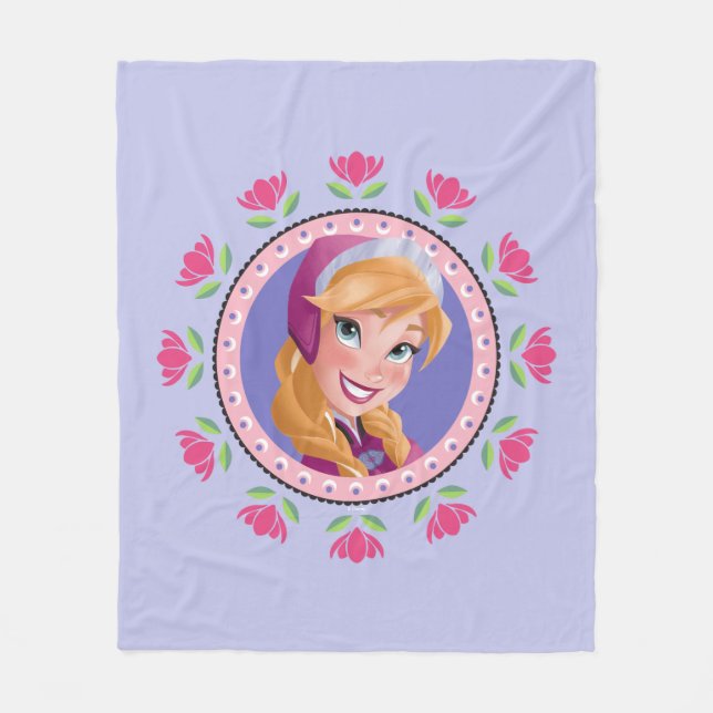 Couverture Polaire  Anna| Princesse (Devant)
