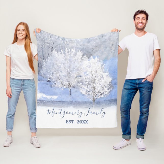 Couverture Polaire Année de nom de famille du pays des merveilles (En situation)