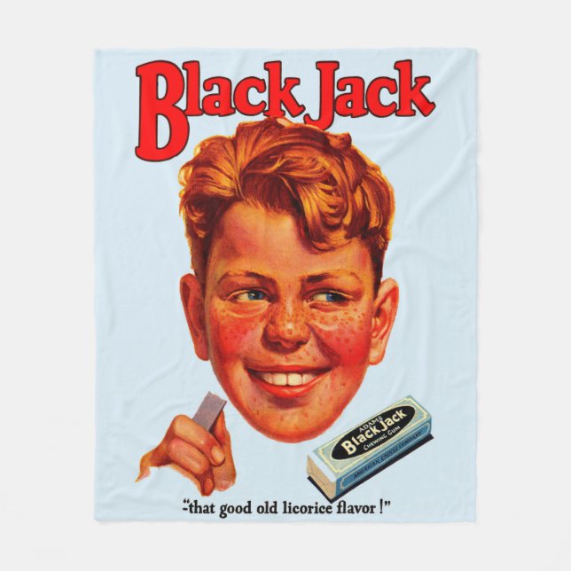 Couverture Polaire Années 1920 Black Jack (Devant)